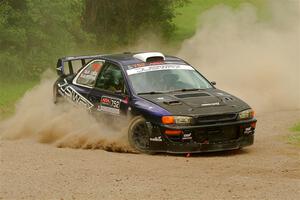 Dusty Peterke / Robert Judge Subaru Impreza on SS1, Soo Pass I.
