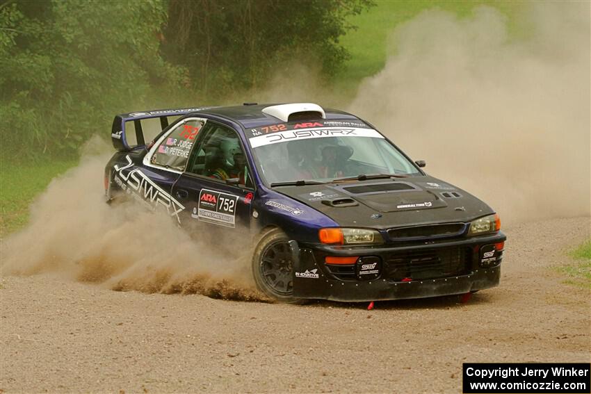 Dusty Peterke / Robert Judge Subaru Impreza on SS1, Soo Pass I.