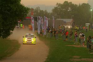 Vincent Trudel / Glen Ray Subaru WRX STi on SS1, Soo Pass I.