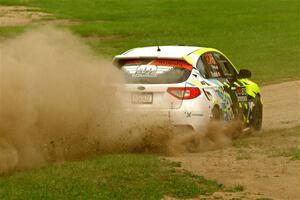 Vincent Trudel / Glen Ray Subaru WRX STi on SS1, Soo Pass I.
