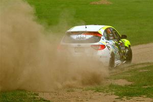 Vincent Trudel / Glen Ray Subaru WRX STi on SS1, Soo Pass I.