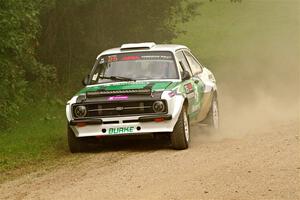 Seamus Burke / Gary McElhinney Ford Escort Mk II on SS1, Soo Pass I.