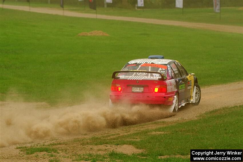 Matt Nykanen / Lars Anderson BMW 328i on SS1, Soo Pass I.
