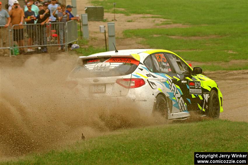 Vincent Trudel / Glen Ray Subaru WRX STi on SS1, Soo Pass I.