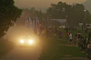 Sean Donnelly / Zach Pfeil Peugeot 208 Rally4 on SS1, Soo Pass I.