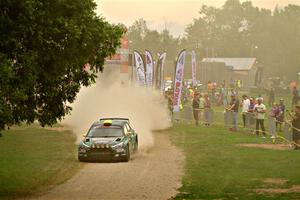 Alastair Scully / Stefan Trajkov Hyundai i20 R5 on SS1, Soo Pass I.