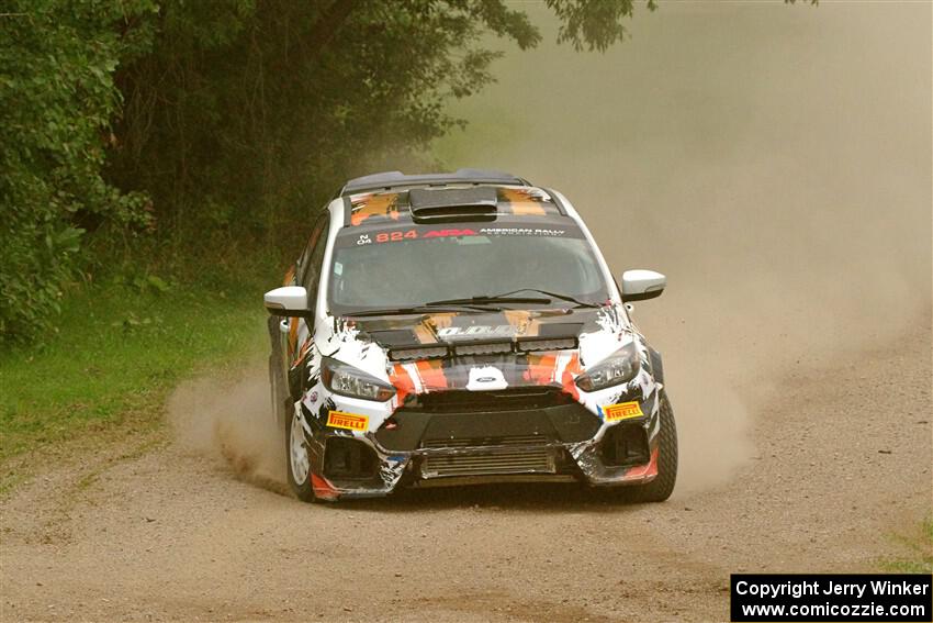 Cameron Steely / Steve Harrell Ford Focus RS on SS1, Soo Pass I.