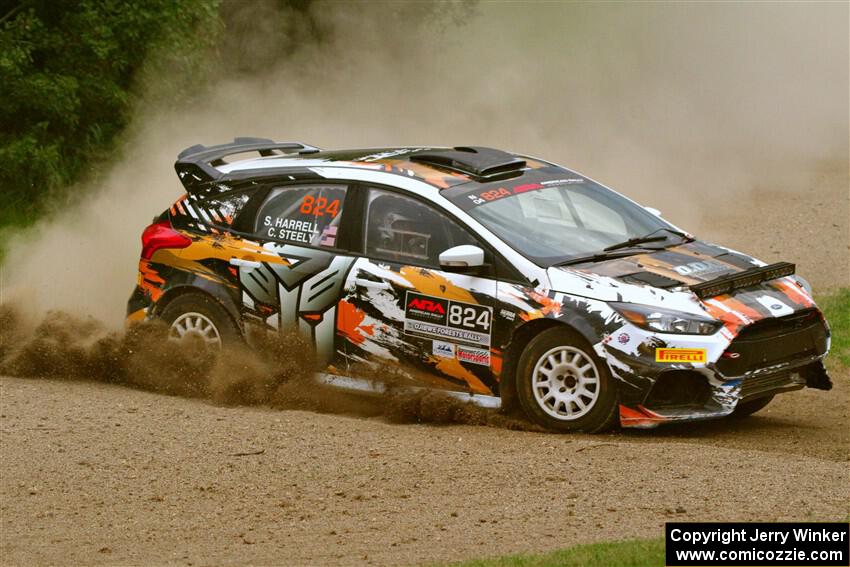 Cameron Steely / Steve Harrell Ford Focus RS on SS1, Soo Pass I.