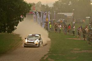 Georgie Megennis / Michael Szewczyk Ford Fiesta Rally3 on SS1, Soo Pass I.