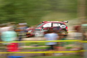 Conner Martell / Alex Gelsomino Skoda Fabia RS Rally2 on SS1, Soo Pass I.