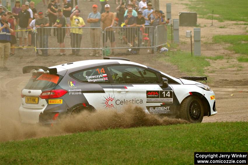 Georgie Megennis / Michael Szewczyk Ford Fiesta Rally3 on SS1, Soo Pass I.