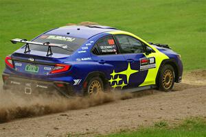 Travis Pastrana / Rhianon Gelsomino Subaru WRX ARA25L on SS1, Soo Pass I.