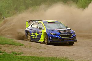 Brandon Semenuk / Keaton Williams Subaru WRX ARA25 on SS1, Soo Pass I.