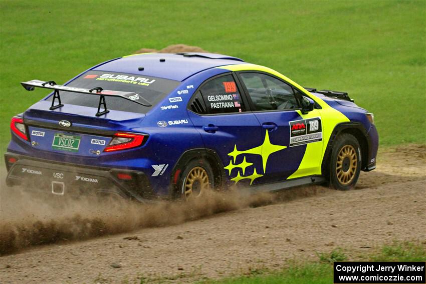Travis Pastrana / Rhianon Gelsomino Subaru WRX ARA25L on SS1, Soo Pass I.