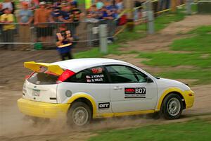 Drake Willis / Jacob Kohler Ford Focus ZX3 on SS2, Soo Pass II.