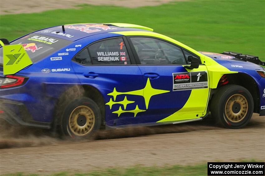 Brandon Semenuk / Keaton Williams Subaru WRX ARA25 on SS1, Soo Pass I.