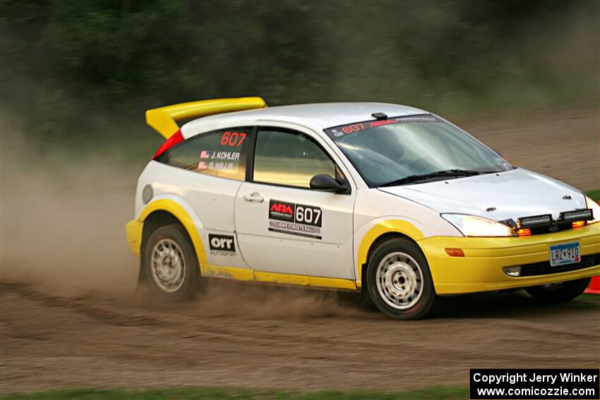 Drake Willis / Jacob Kohler Ford Focus ZX3 on SS2, Soo Pass II.