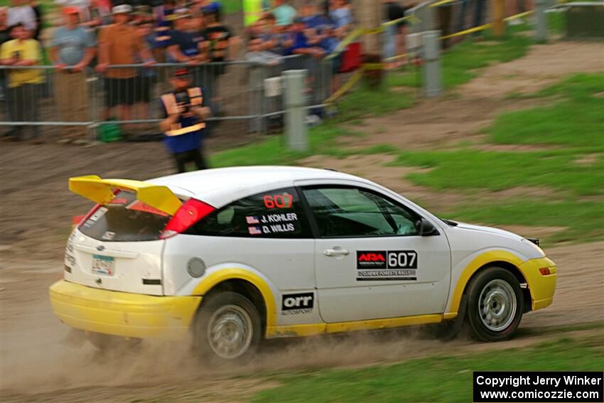 Drake Willis / Jacob Kohler Ford Focus ZX3 on SS2, Soo Pass II.