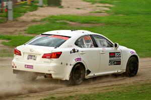 Scott Pedersen / Ryan Scott Lexus IS250 on SS2, Soo Pass II.