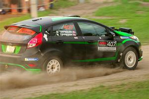 Nick Tippman / David Tippman Ford Fiesta ST on SS2, Soo Pass II.