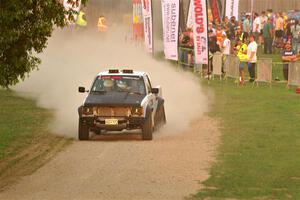 Scott Parrott / Shawn Silewski Chevy S-10 on SS2, Soo Pass II.