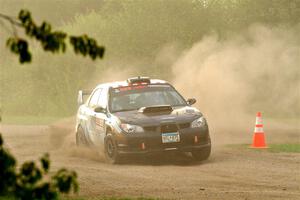 Matt James / Jackie James Subaru Impreza on SS2, Soo Pass II.