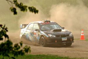 Matt James / Jackie James Subaru Impreza on SS2, Soo Pass II.