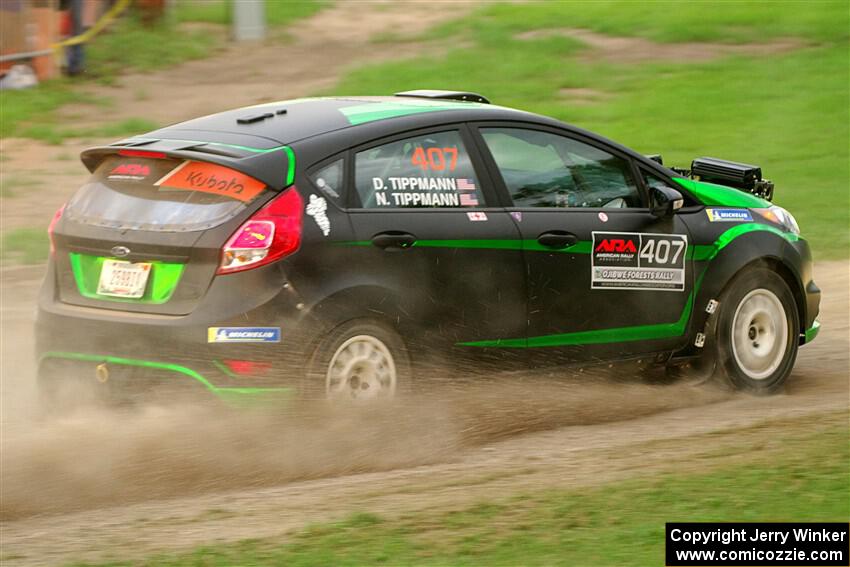 Nick Tippman / David Tippman Ford Fiesta ST on SS2, Soo Pass II.
