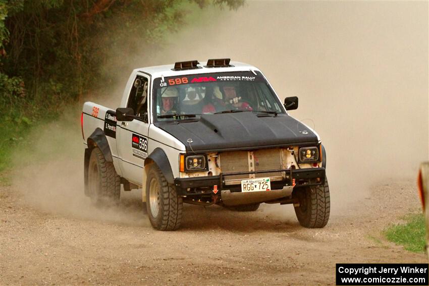 Scott Parrott / Shawn Silewski Chevy S-10 on SS2, Soo Pass II.