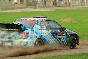 Matt James / Jackie James Subaru Impreza on SS2, Soo Pass II.