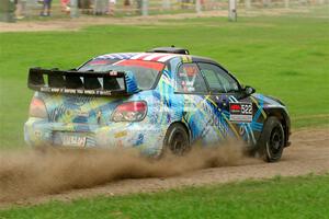 Matt James / Jackie James Subaru Impreza on SS2, Soo Pass II.