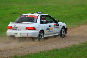 Jack Nelson / Isaac Zink Subaru Impreza on SS2, Soo Pass II.
