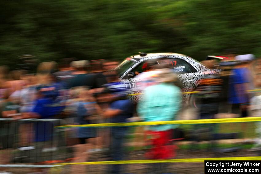 Peter Farrow / Jackson Sedivy Subaru WRX on SS2, Soo Pass II.