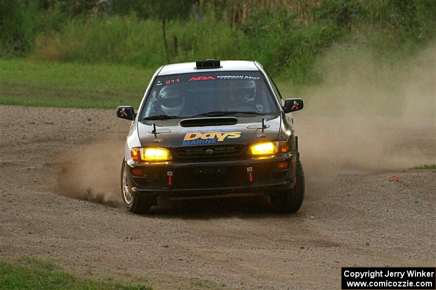 Jack Nelson / Isaac Zink Subaru Impreza on SS2, Soo Pass II.