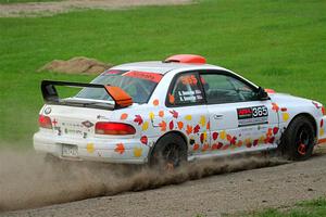 Richard Donovan / Greg Donovan Subaru Impreza on SS2, Soo Pass II.