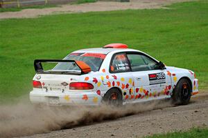 Richard Donovan / Greg Donovan Subaru Impreza on SS2, Soo Pass II.
