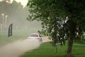 Richard Donovan / Greg Donovan Subaru Impreza on SS2, Soo Pass II.