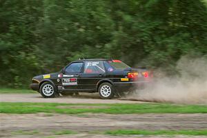 Andy Cowan / John Vinti VW Jetta VR6 on SS2, Soo Pass II.