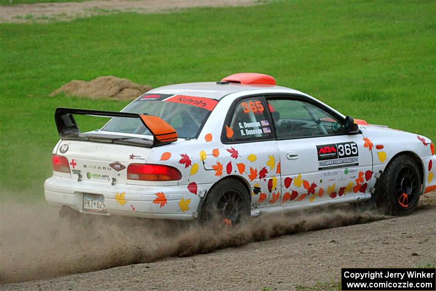 Richard Donovan / Greg Donovan Subaru Impreza on SS2, Soo Pass II.