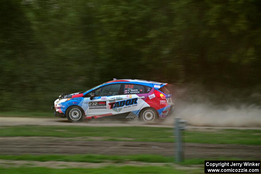 Mark Tabor / Kathryn Hansen Ford Fiesta ST on SS2, Soo Pass II.