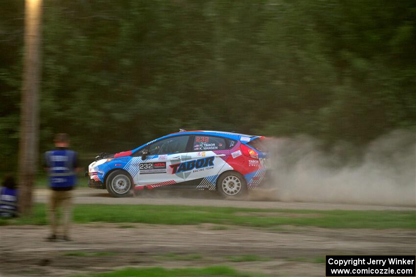 Mark Tabor / Kathryn Hansen Ford Fiesta ST on SS2, Soo Pass II.