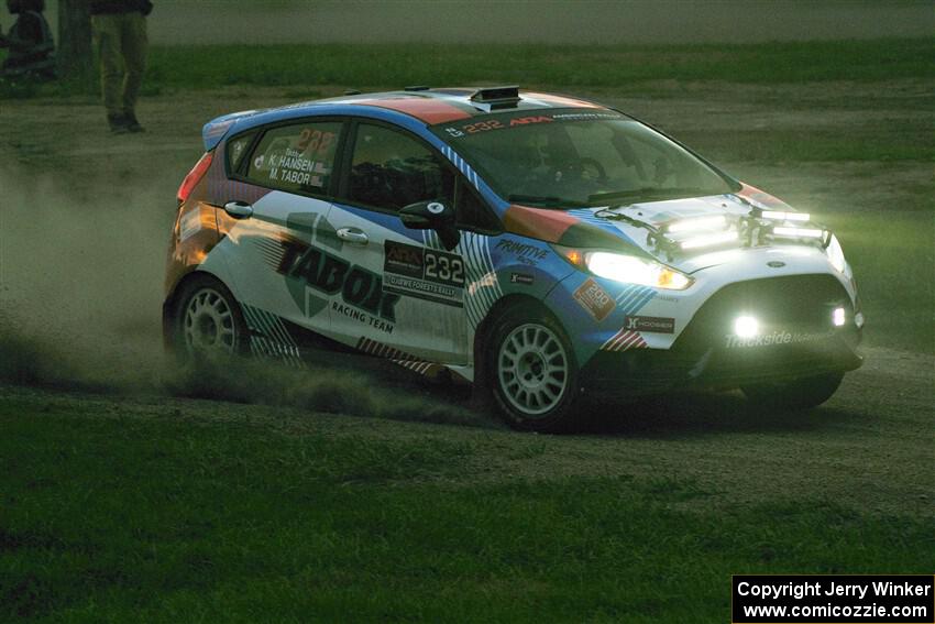 Mark Tabor / Kathryn Hansen Ford Fiesta ST on SS2, Soo Pass II.