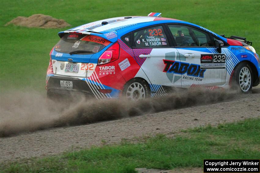 Mark Tabor / Kathryn Hansen Ford Fiesta ST on SS2, Soo Pass II.