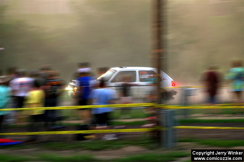 Josh Nykanen / Corey Morris VW GTI on SS2, Soo Pass II.