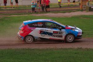 Henry Tabor / Dylan Hooker Ford Fiesta ST on SS2, Soo Pass II.