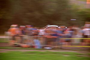 Scott Crouch / Elizabeth Crouch Subaru WRX on SS2, Soo Pass II.