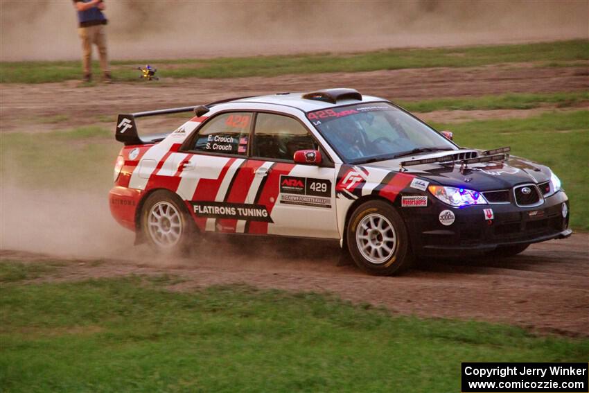 Scott Crouch / Elizabeth Crouch Subaru WRX on SS2, Soo Pass II.