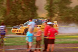Steve Gingras / Katie Gingras Subaru Impreza on SS2, Soo Pass II.