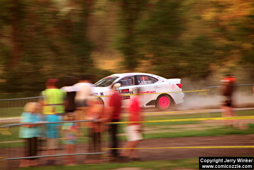 Richo Healey / Michelle Miller Lexus IS350 on SS2, Soo Pass II.