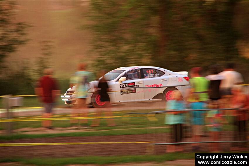 Richo Healey / Michelle Miller Lexus IS350 on SS2, Soo Pass II.